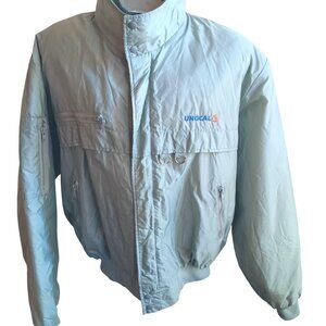 XXL Vintage Men's Jacket 1980's Unocal 76 K-Brand Quilted Jacket Made In USA